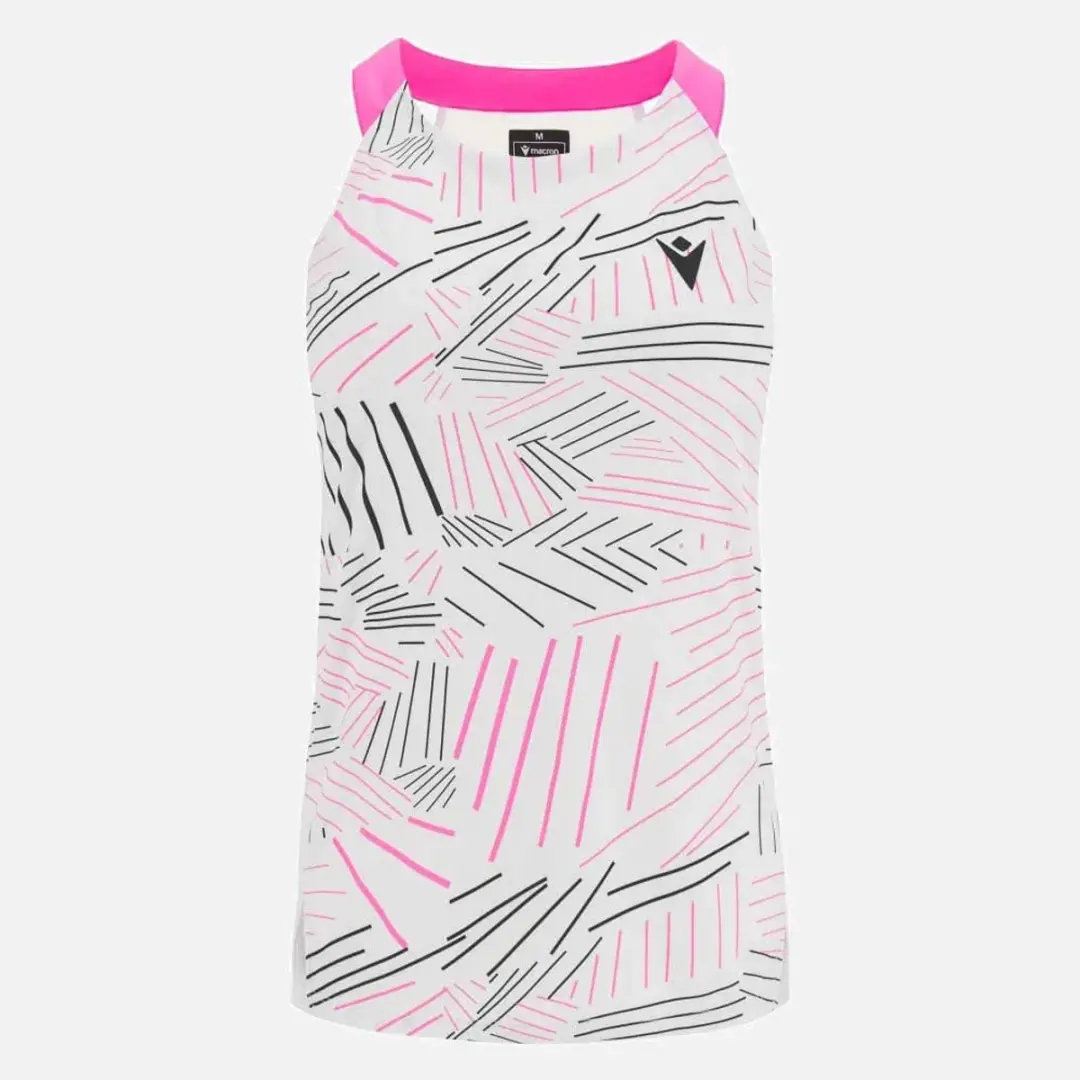 Macron Iciar III Mouwloos T-shirt Wit XS
