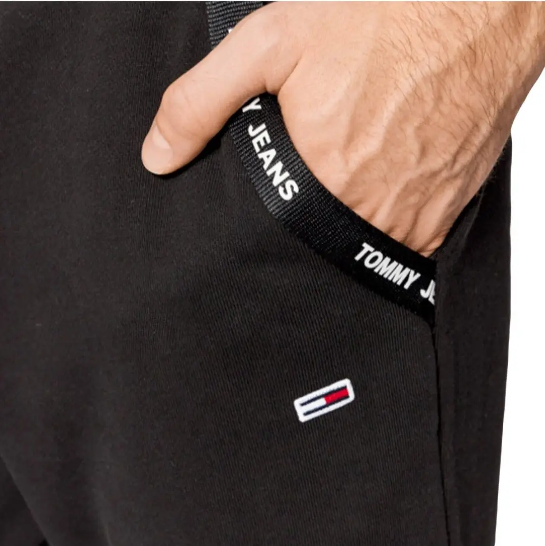 Tommy Jeans Classic Logo Joggingbroek XS - Zwart