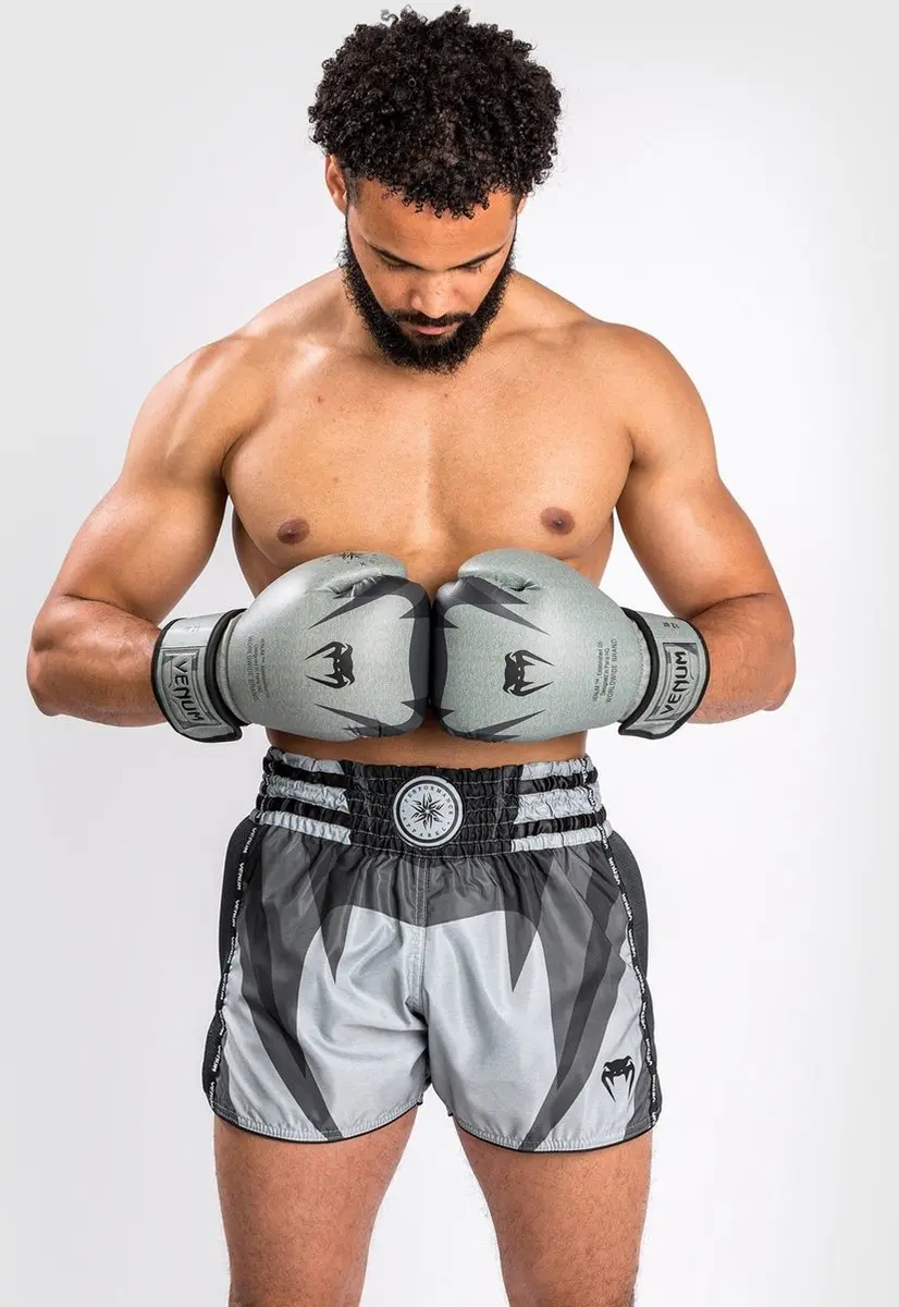Venum Stone Muay Thai Short Mineraal Groen S