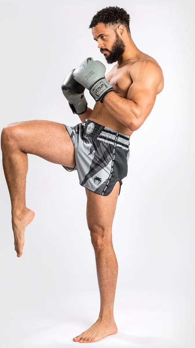 Venum Stone Muay Thai Short Mineraal Groen S