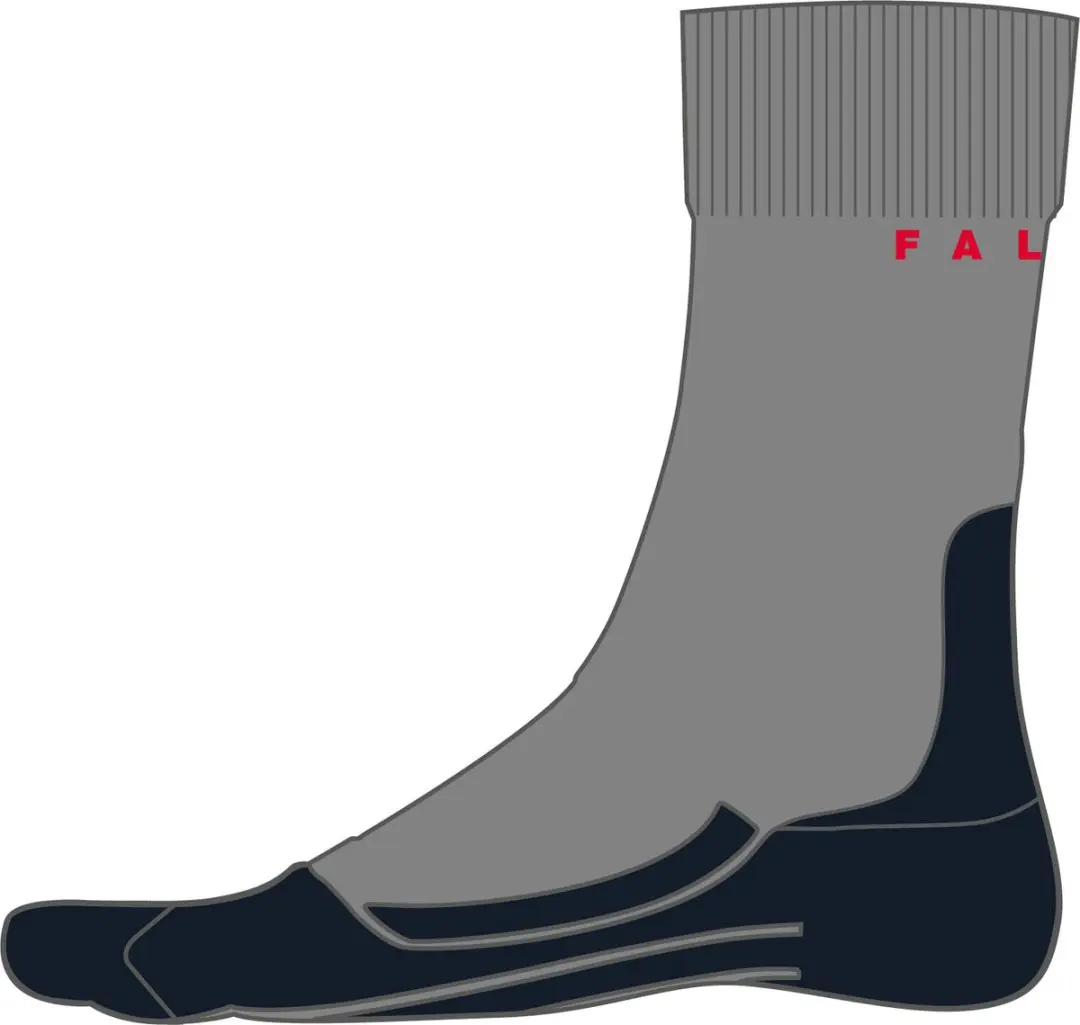 Falke RU4 Hardloopsokken Kinderen - Grijs 3406