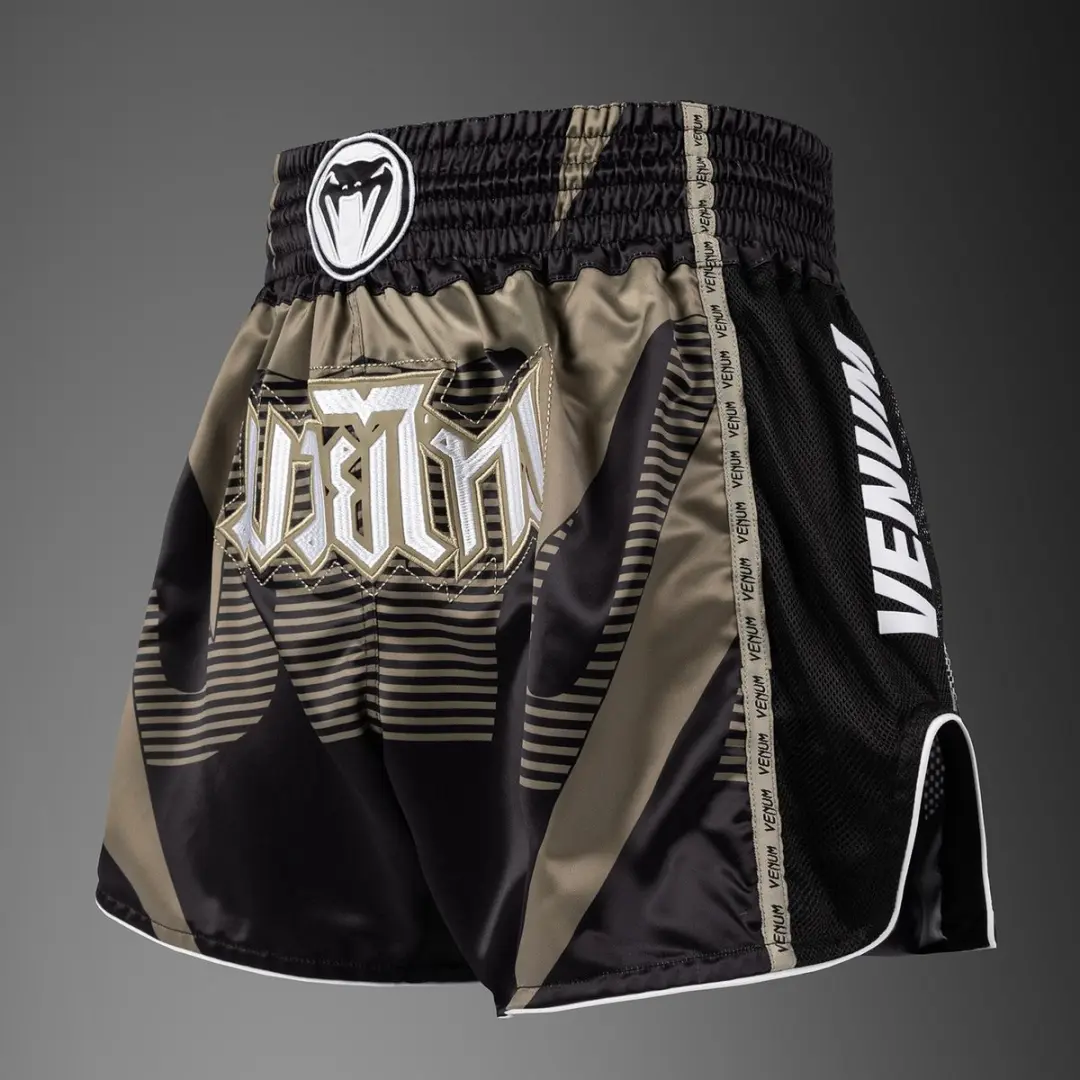 Venum Adrenaline Muay Thai Shorts XXL - Zwart/Zand