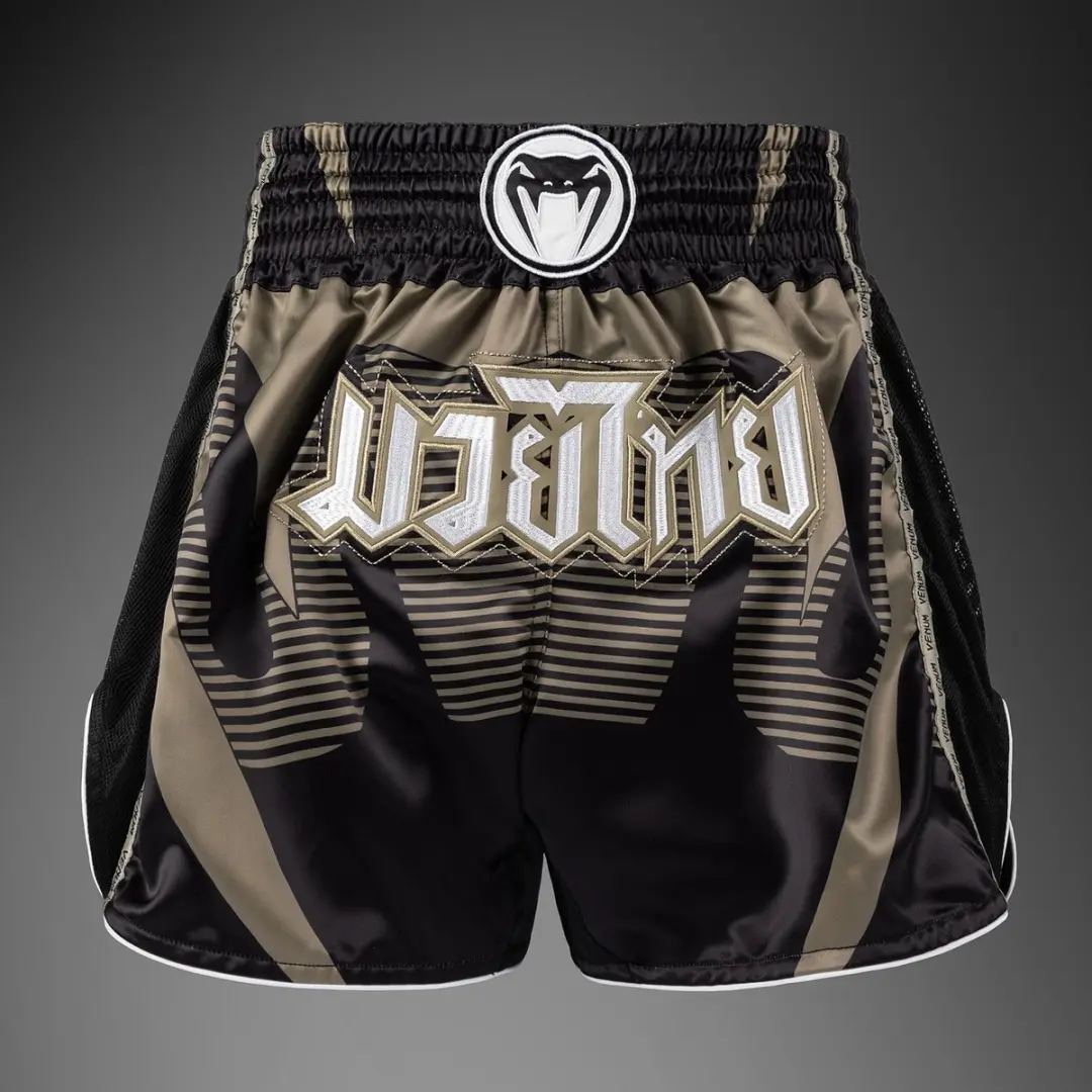 Venum Adrenaline Muay Thai Shorts XXL - Zwart/Zand