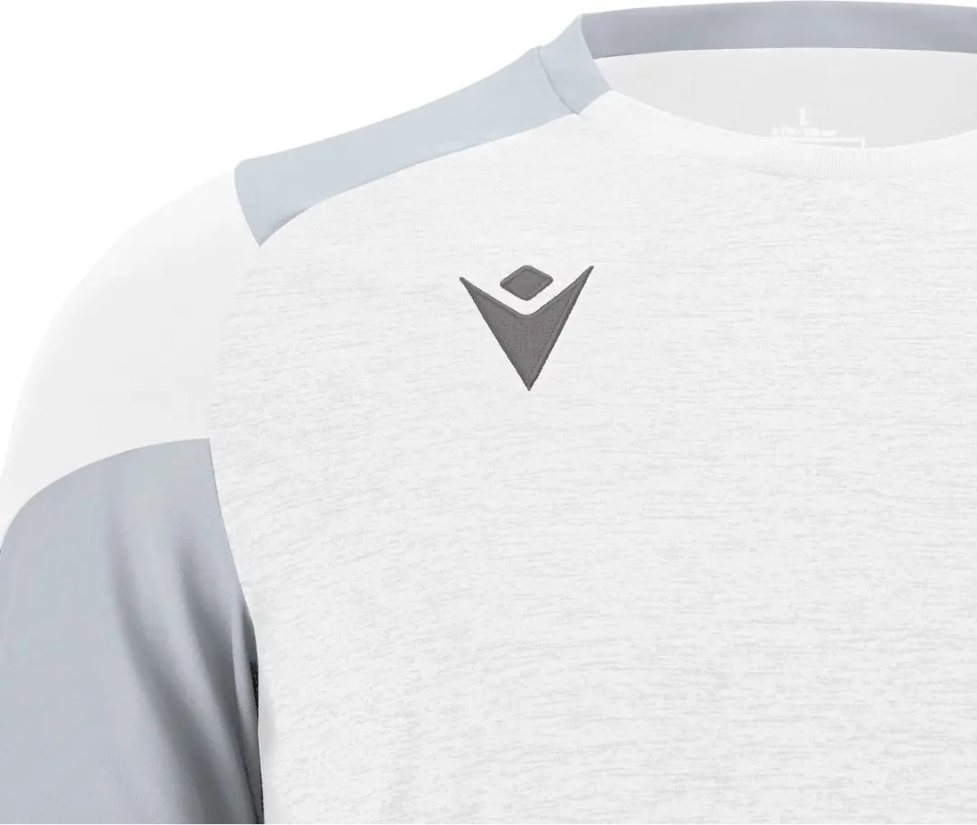 Macron Glory Golem Shirt Heren - XXL Wit/Zilver