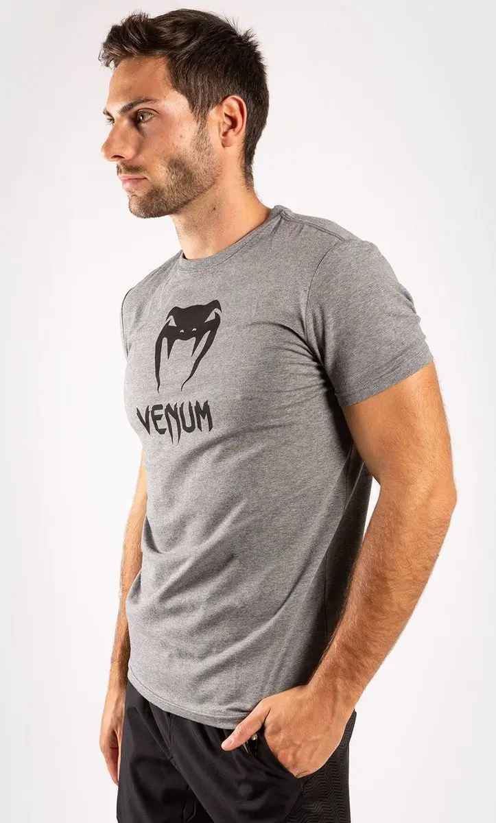 Venum Classic T-shirt Heather Grey - XXL