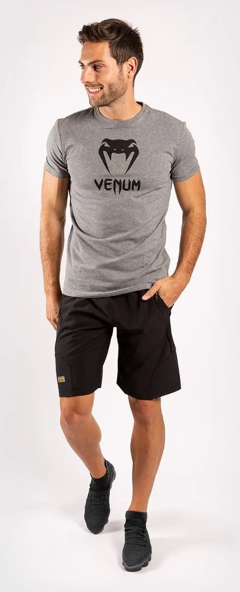 Venum Classic T-shirt Heather Grey - XXL