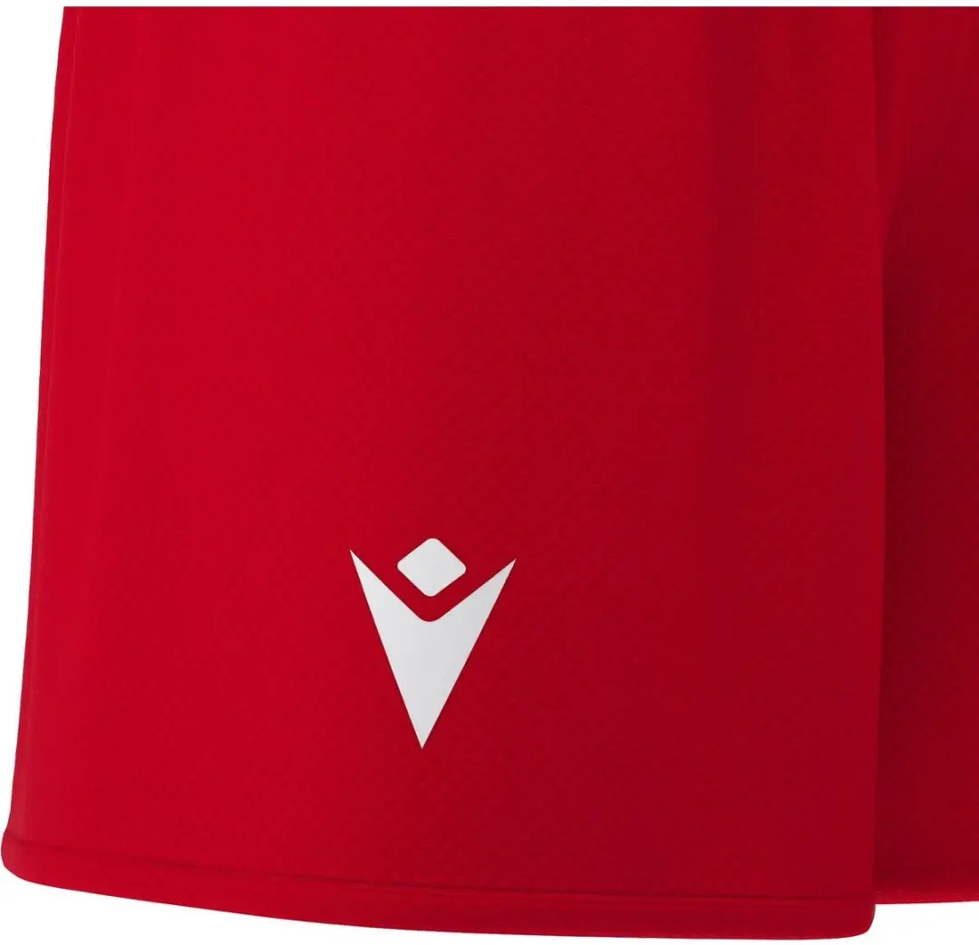 Macron F500 Reversible Short Kinderen - Rood/Wit 128