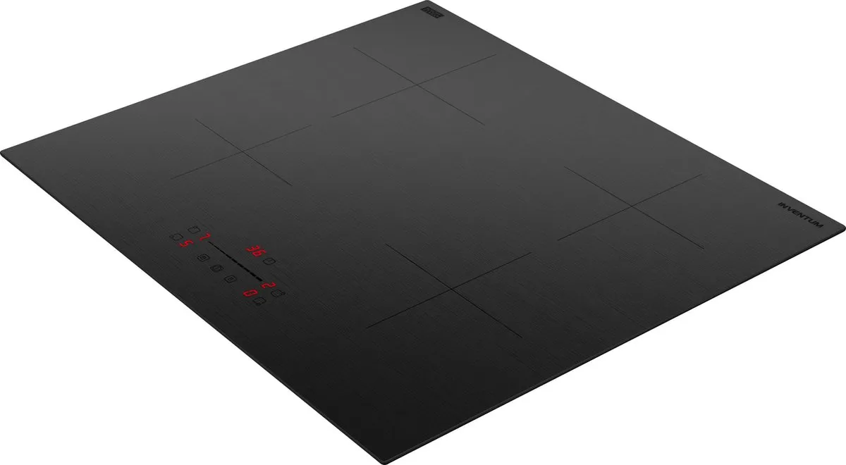 Inventum IKI6028MAT Inbouw Inductiekookplaat 4 Pits - Mat Zwart