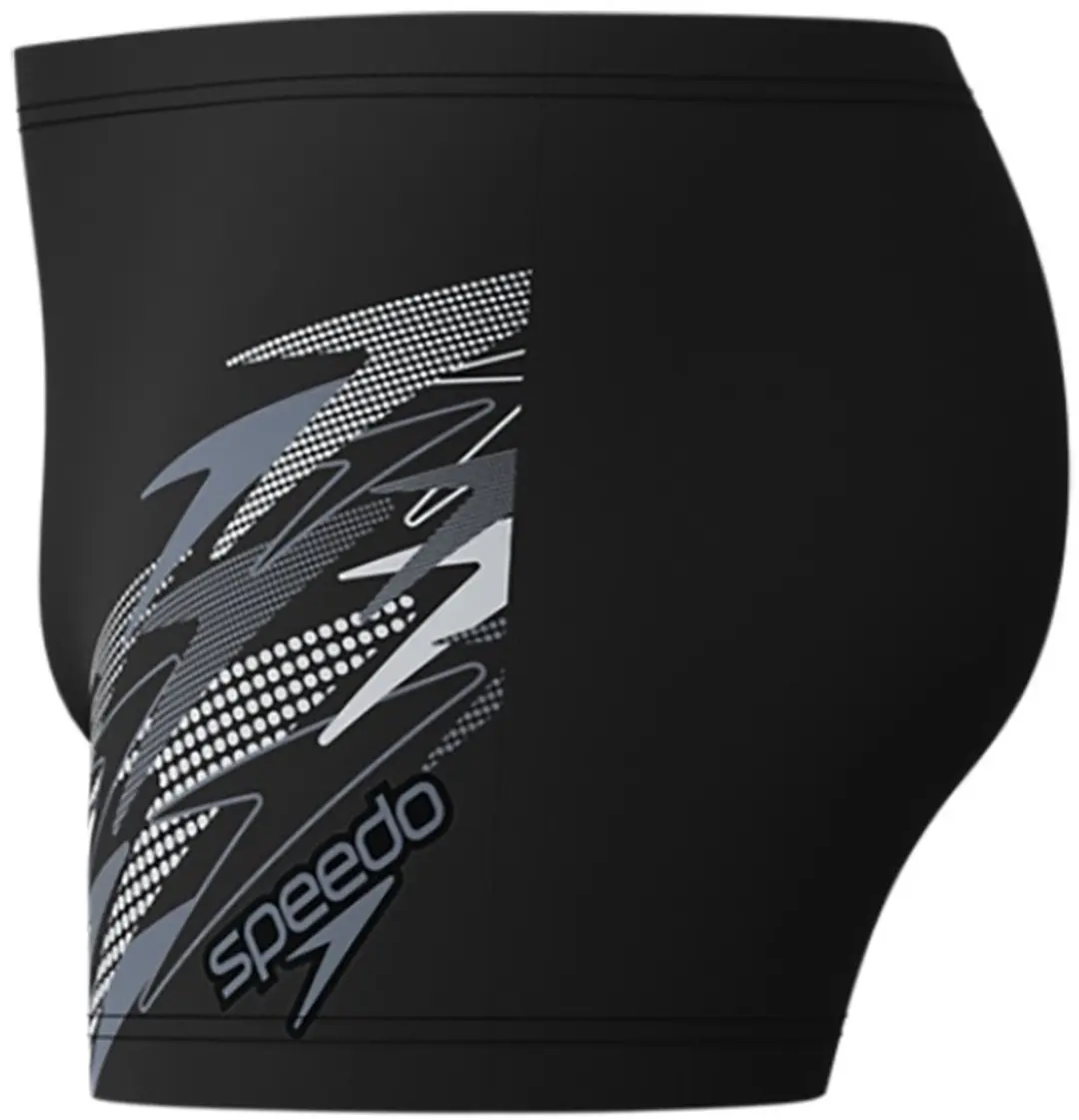Speedo Medley Logo Aquashort Heren XXXL - Zwart/Grijs