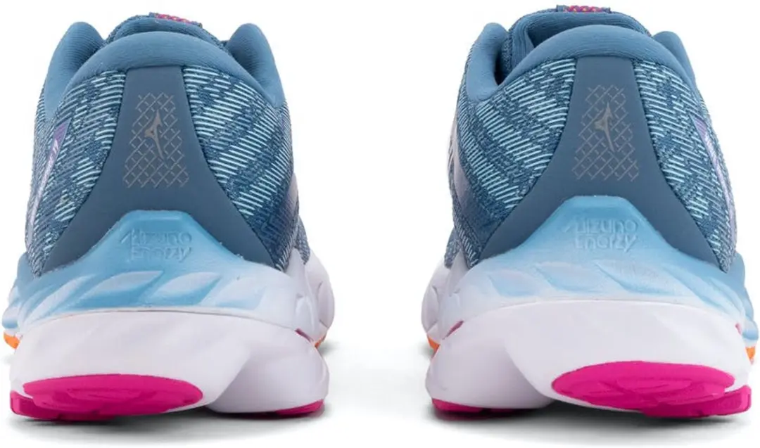 Mizuno Wave Inspire 19 Sportschoenen - Maat 38 - Blauw/Wit
