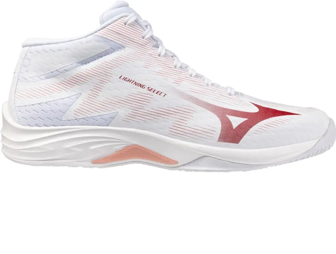 Mizuno Lightning Select Mid Indoor Sportschoenen Dames - Wit EU 40.5