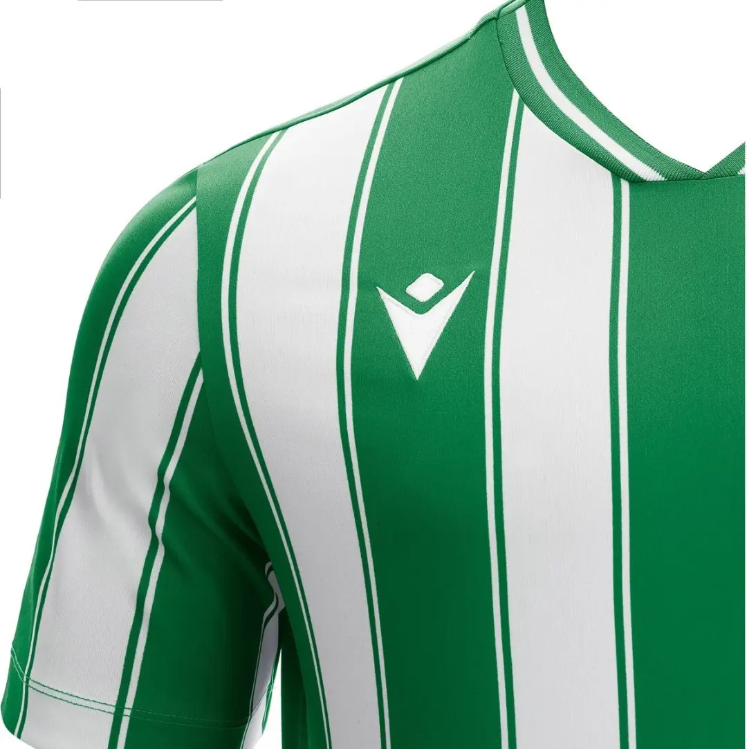 Macron Sceptrum Shirt Heren - Groen/Wit 5XL