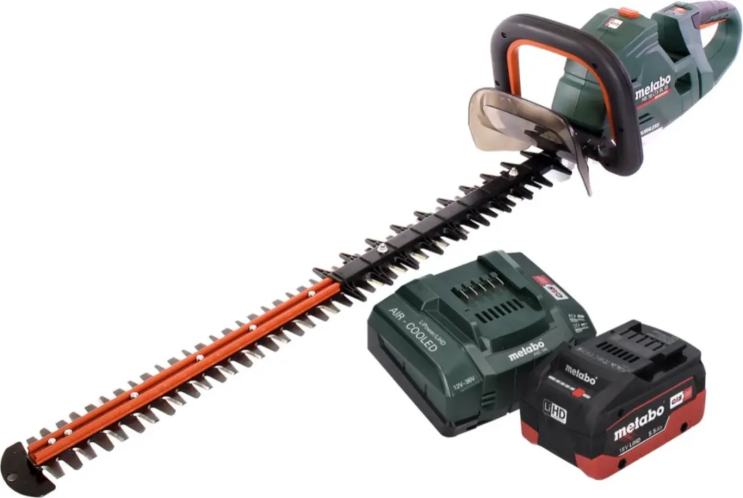 Metabo HS 18 LTX BL 75 Accu-heggenschaar - 18V 5,5Ah - afbeelding 2 van 5