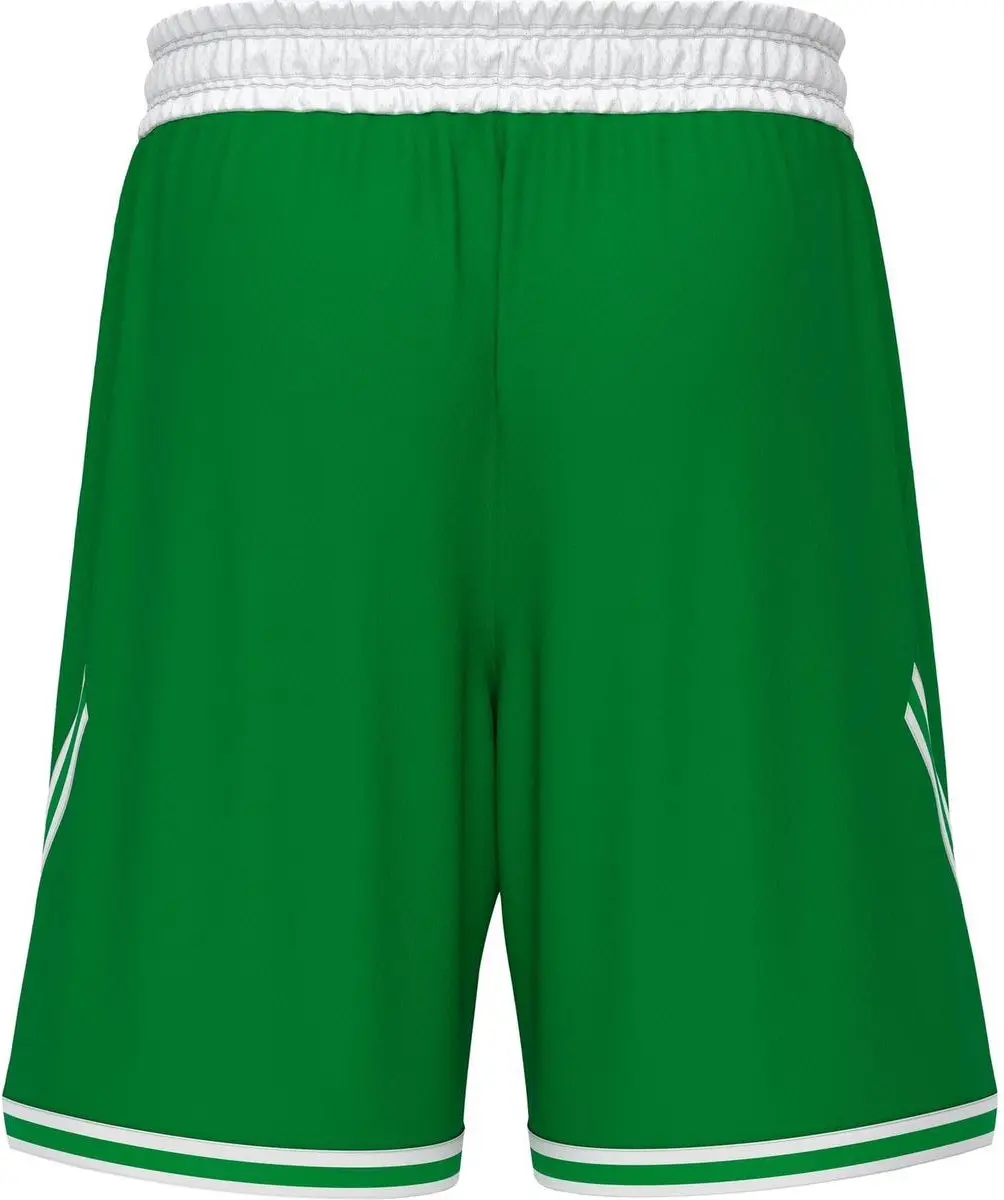 Macron Kansas Eco Basketbalshort Heren XS - Groen/Wit