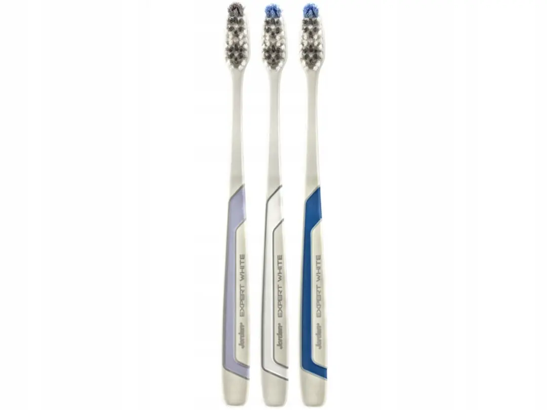 Jordan Expert White Tandenborstels - 4 Stuks