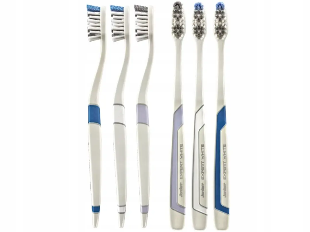 Jordan Expert White Tandenborstels - 4 Stuks