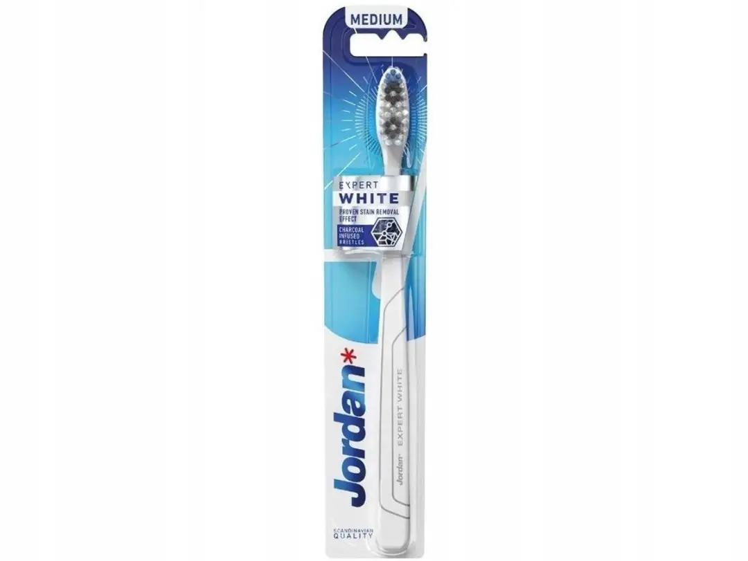 Jordan Expert White Tandenborstels - 4 Stuks