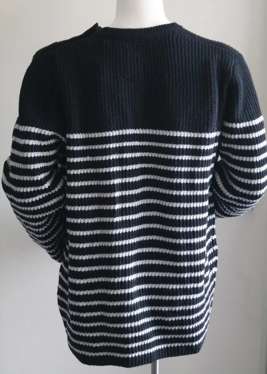 Gaastra Gestreepte Trui 3XL - Zwart/Grijs
