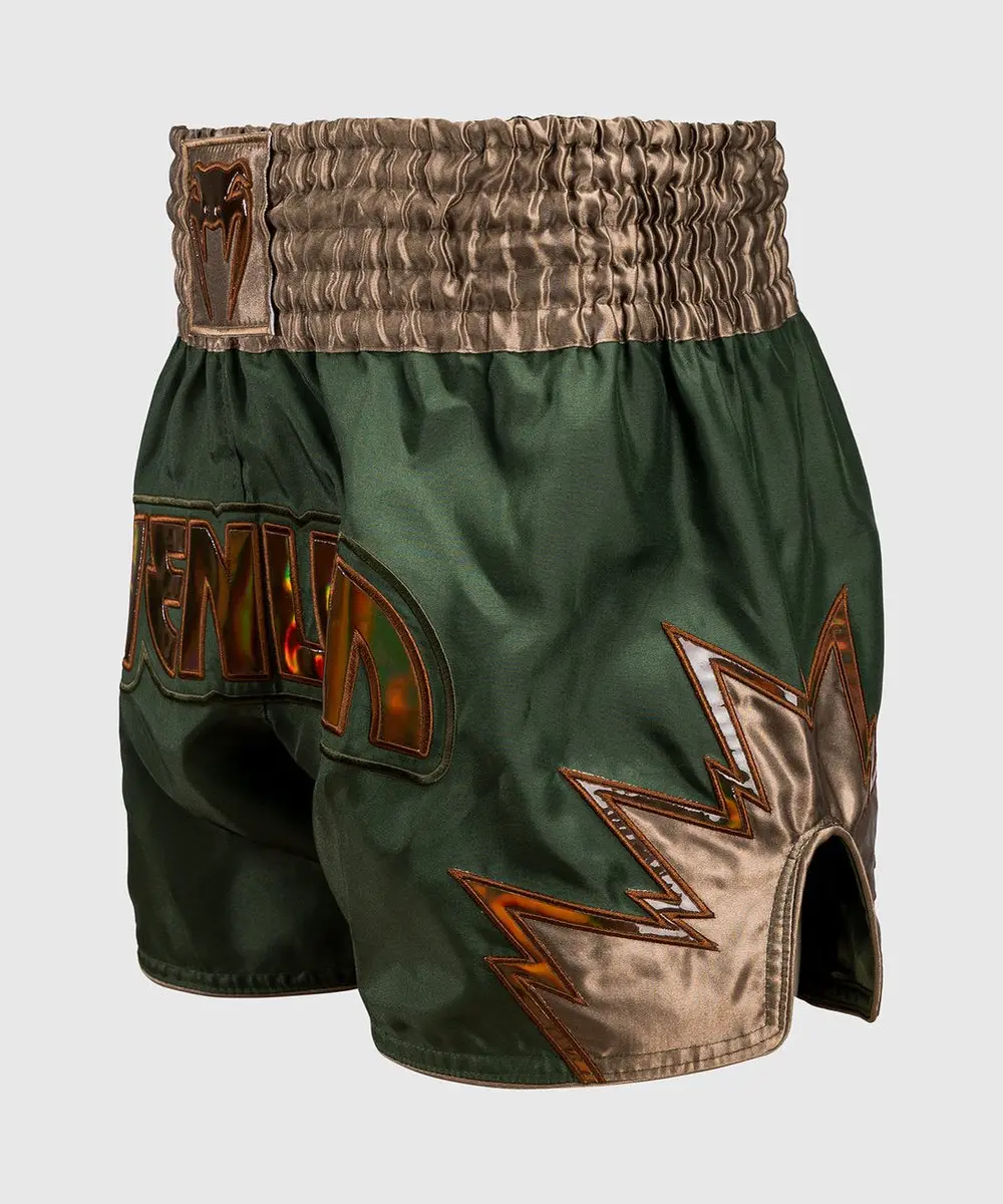 Venum Inferno Muay Thai Shorts - XL - Khaki Brons - afbeelding 6 van 6
