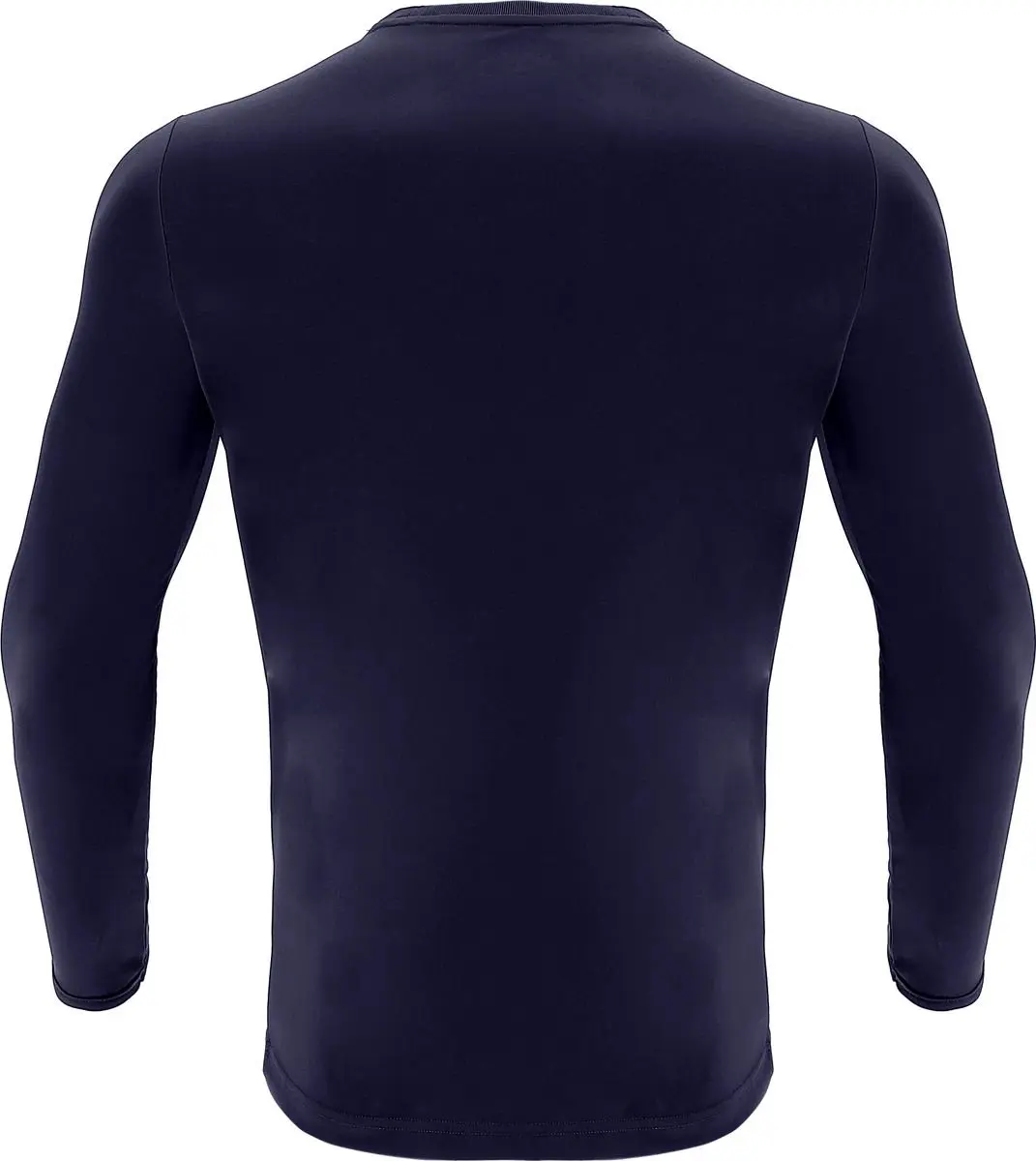 Macron Rigel Hero Voetbalshirt Lange Mouw Kinderen 128 - Marine