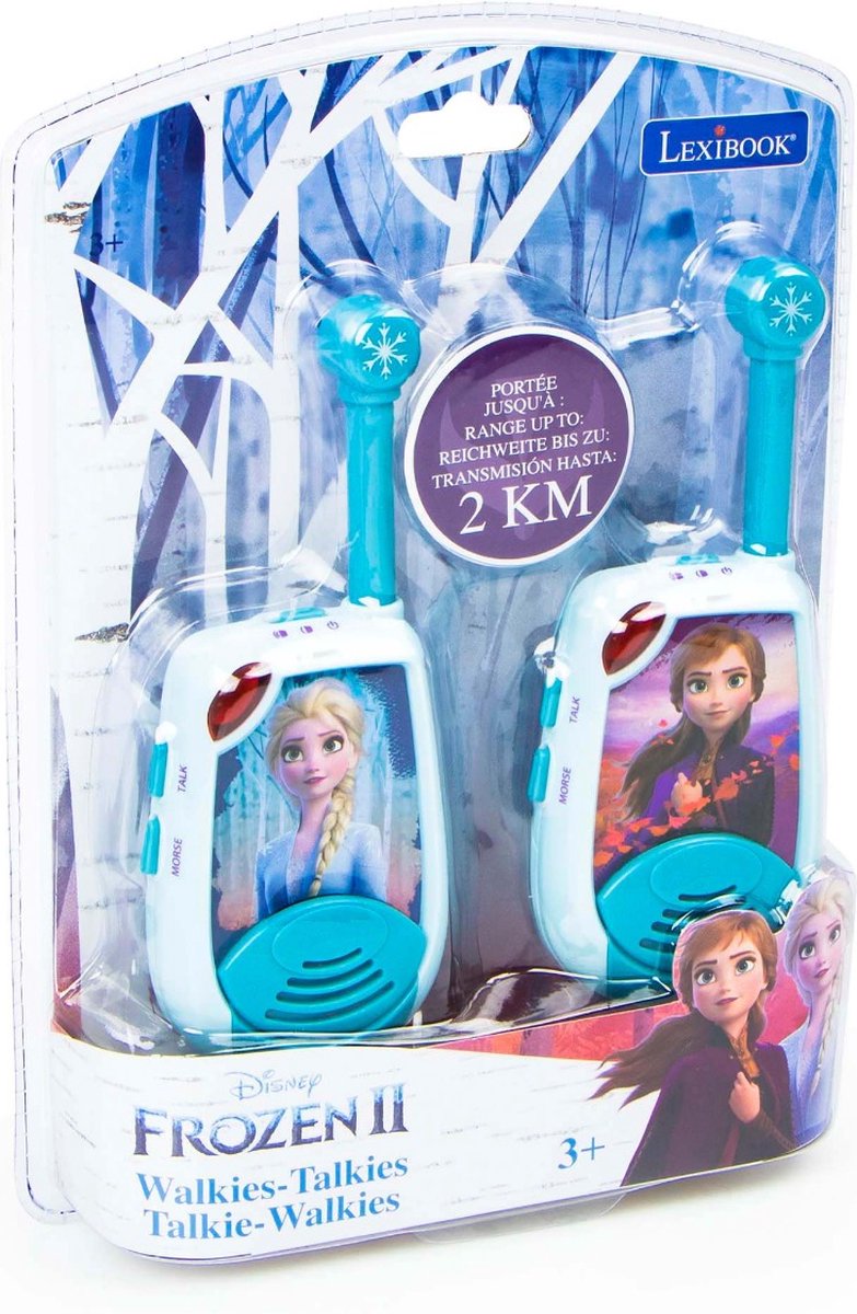 Frozen Disney Digitale walkie-talkies met morse-lichtfunctie