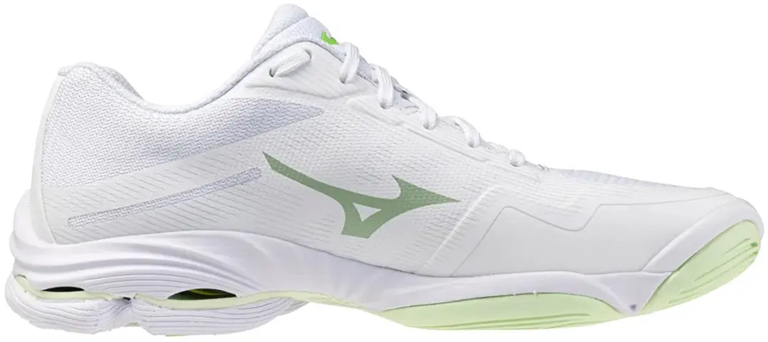Mizuno Wave Lightning Pro Dames Sportschoenen 37 - Wit