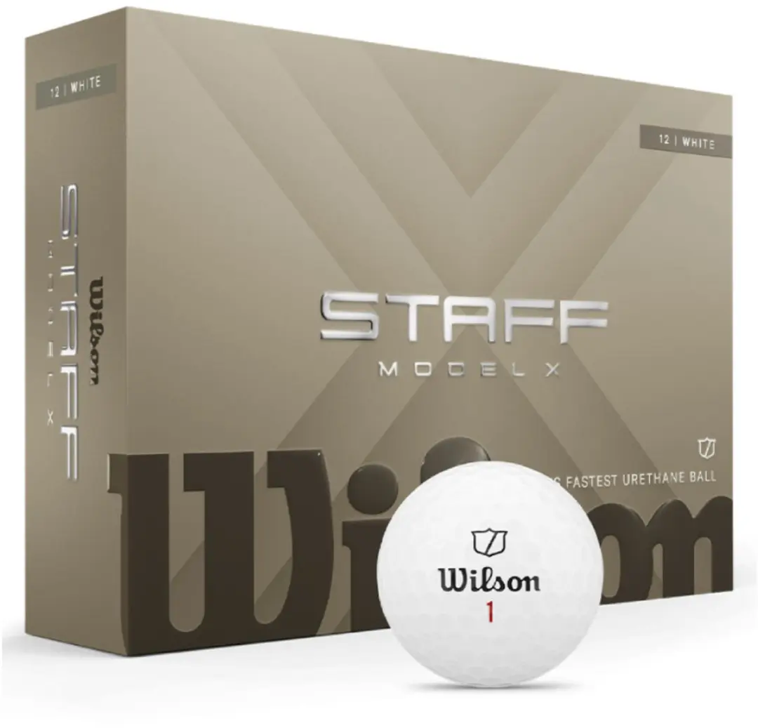 Wilson Staff Model X Golfballen Wit - 12 Stuks