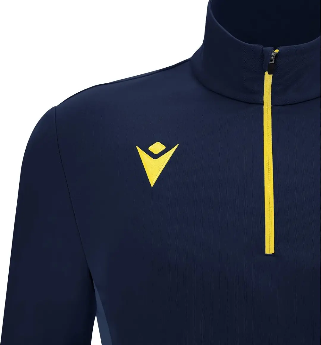 Macron Victory Piave Ziptop Heren XXL - Marine/Geel