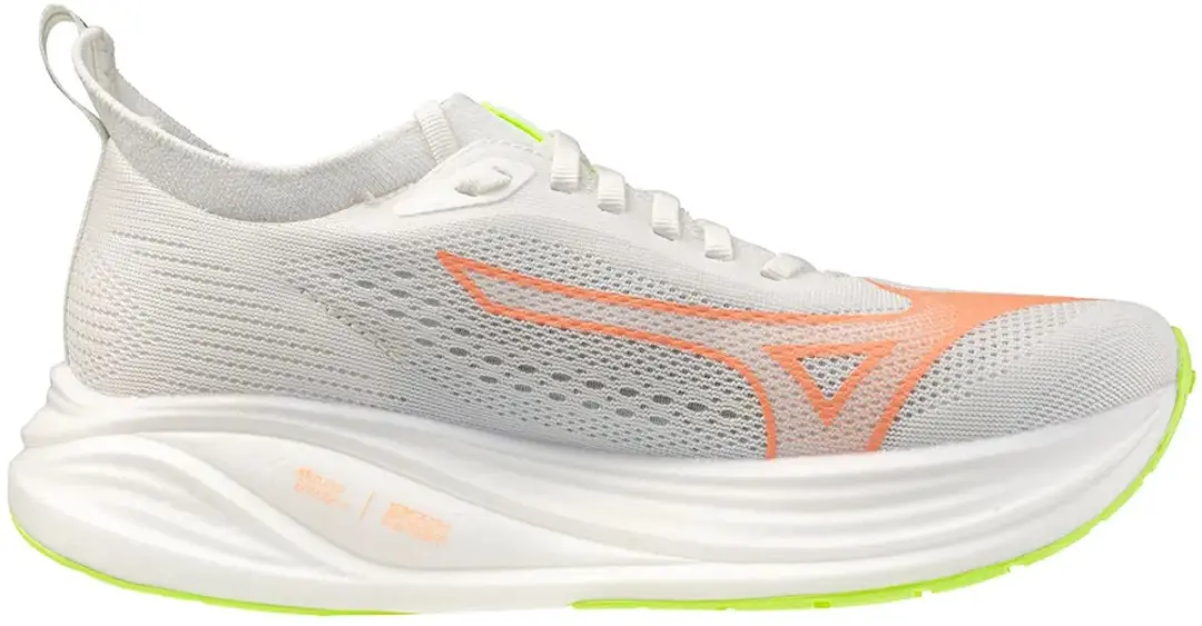 Mizuno Neo Zen 2 Hardloopschoenen 38.5 - Weg - GF White/Flame Coral/Lime