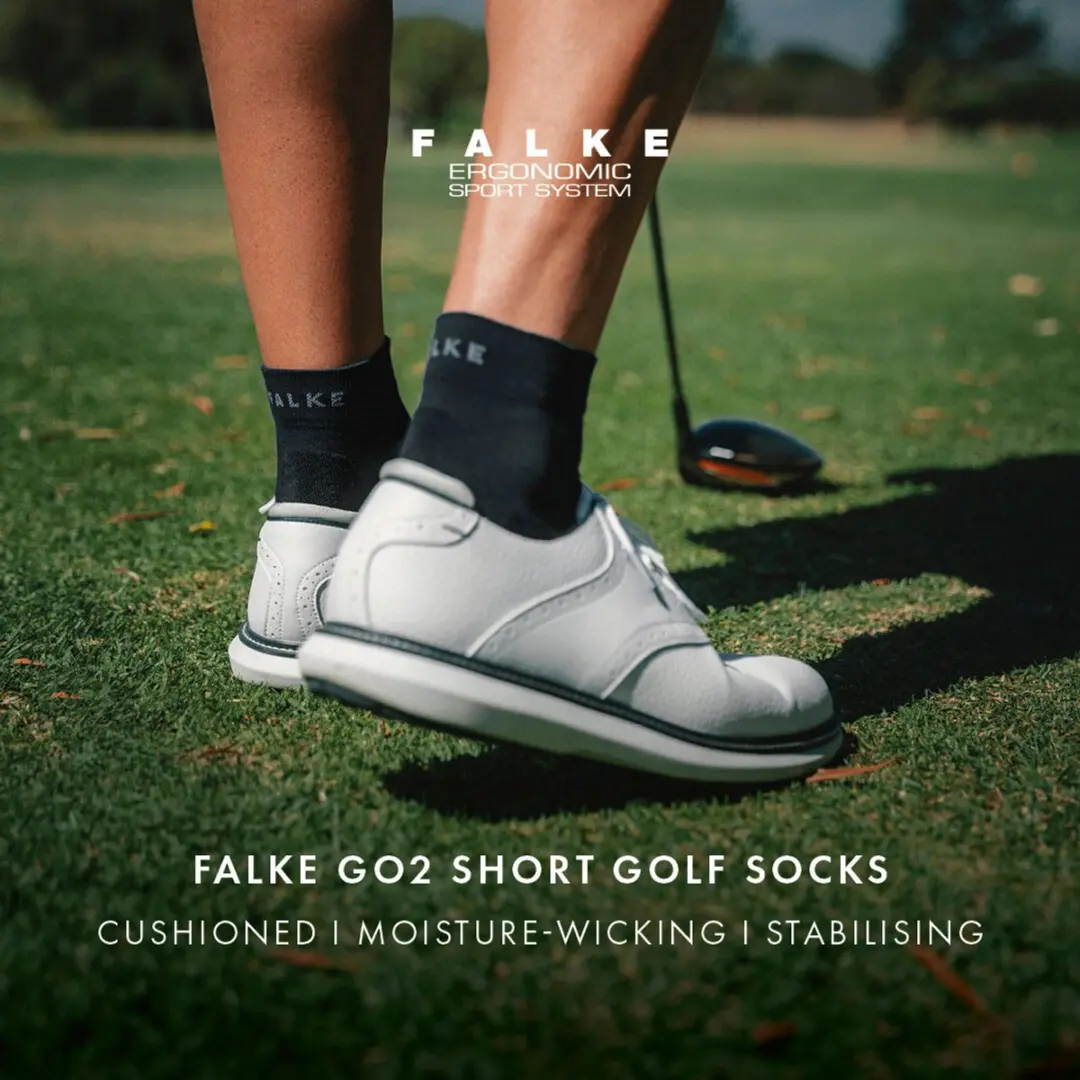Falke GO2 Short Golfsokken Dames - Wit - Maat 41-42