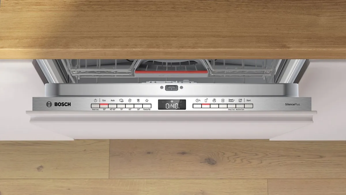 Bosch Serie 4 SBH4EVX08E Inbouwvaatwasser 14 Couverts - Energielabel B