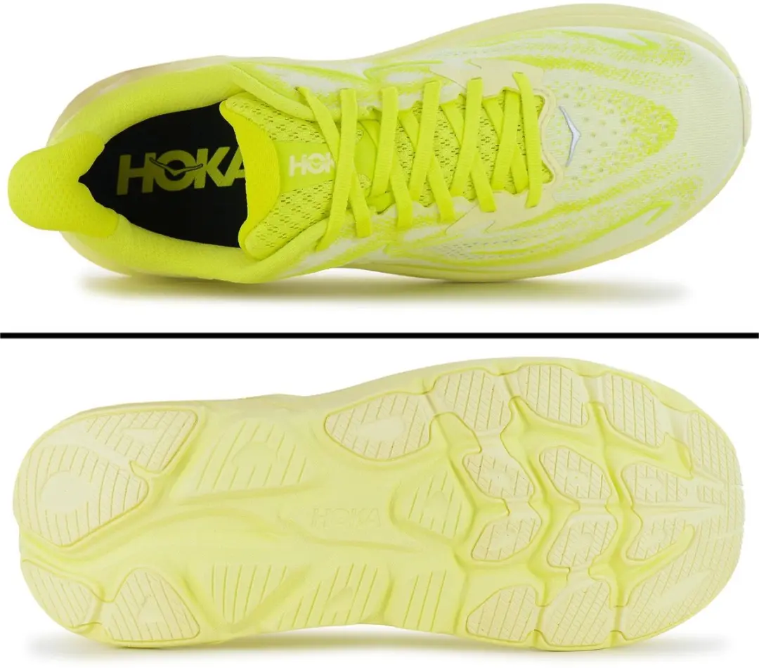 Hoka Clifton 10 Heren Hardloopschoenen - EU 46 - Geel