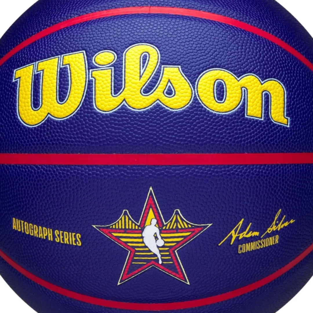 Wilson 2025 NBA All Star Auto Ball - Maat 7 - Wit
