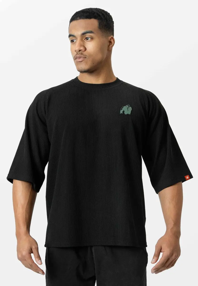Gorilla Wear Russell Oversized T-shirt 2XL - Zwart