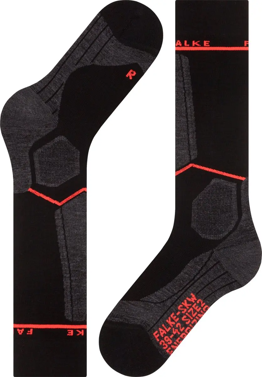 Falke SK Wool Compressie Skisokken Dames - 35-38 - afbeelding 6 van 6