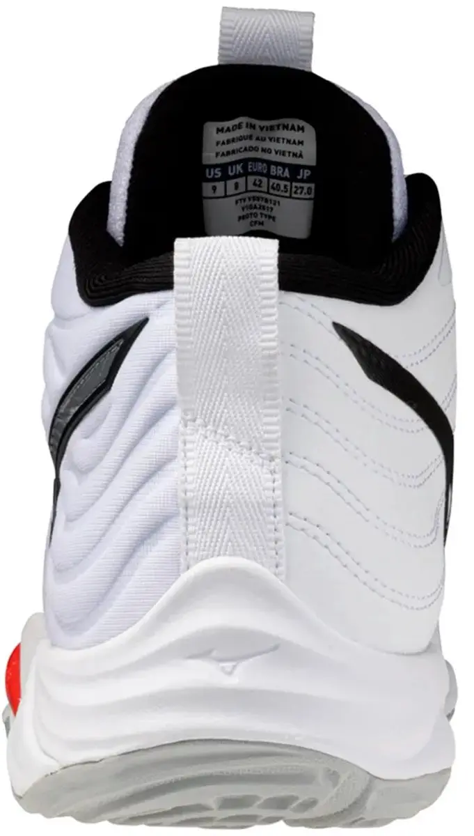 Mizuno Wave Momentum Elite Mid Indoor Sportschoenen 41 - Wit
