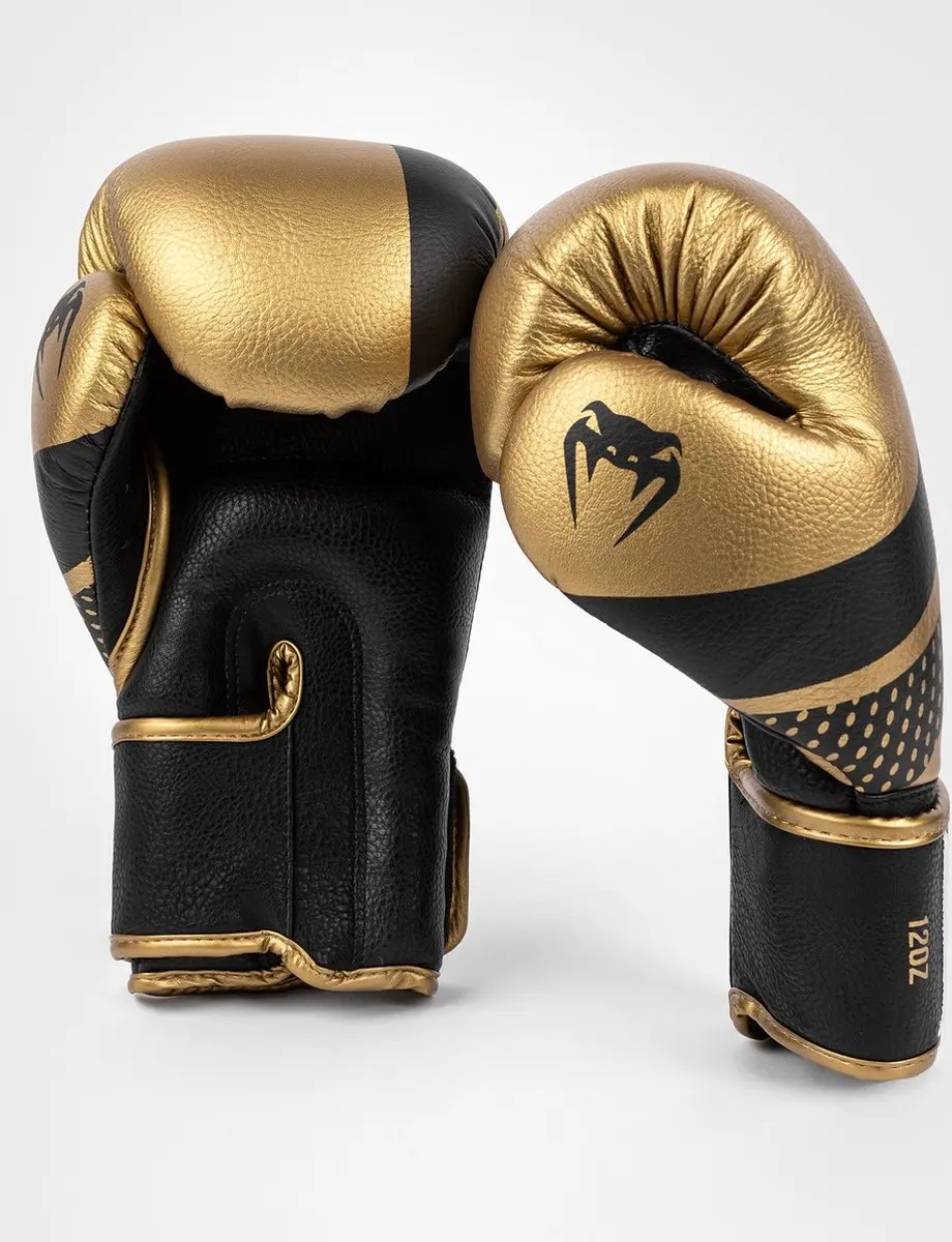 Venum Lightning Bokshandschoenen 14 oz - Goud/Zwart