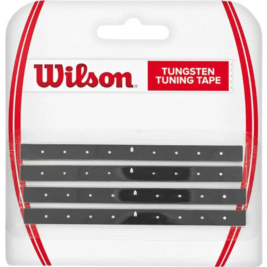Wilson Tungsten Loodtape L0 - Wit/Rood/Zwart