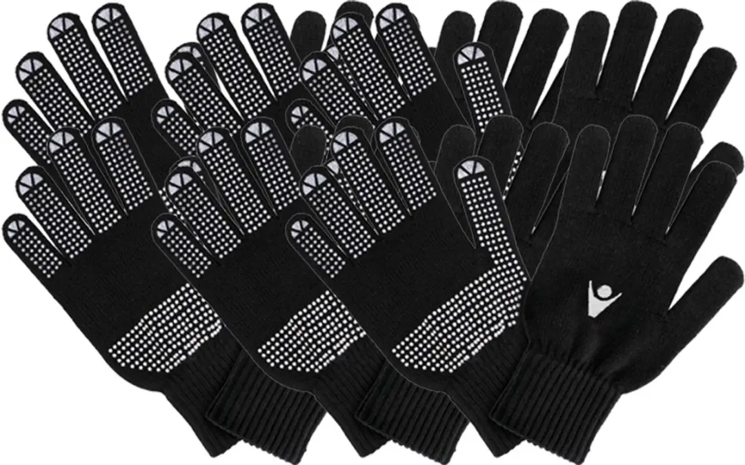 Macron Rivet Handschoenen M - Zwart - 6 Stuks