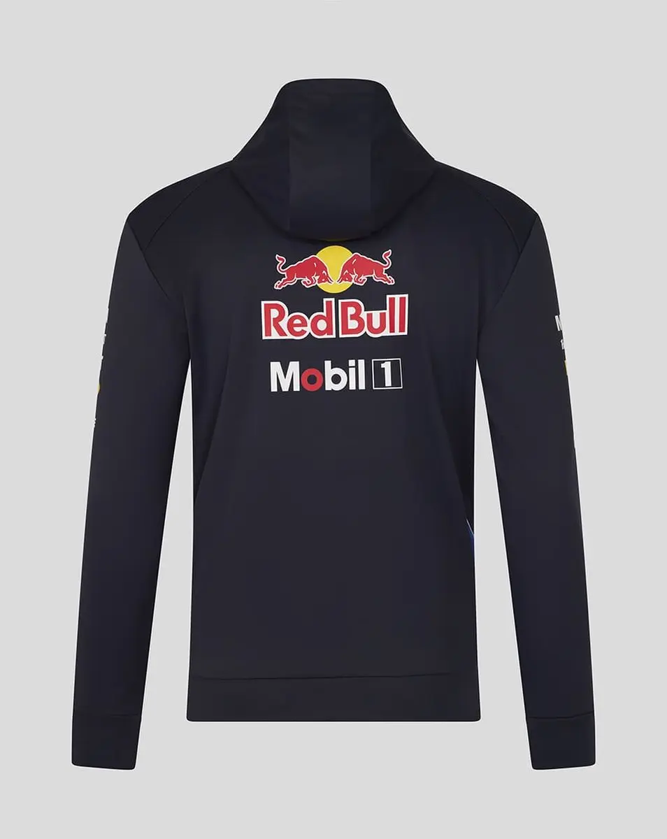 Castore Red Bull Racing Teamline Hoody 2026 - Max Verstappen - Isack Hadjar - Blauw XXXL