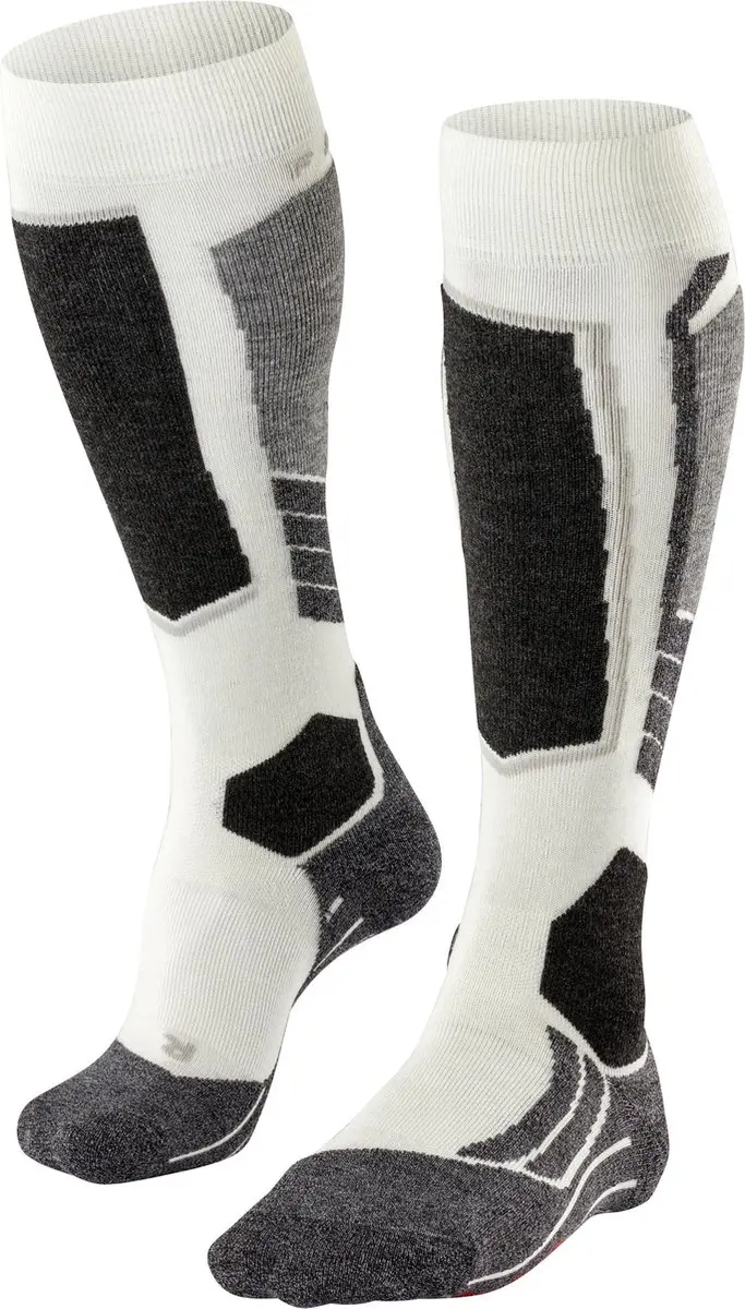 Falke SK2 Skisokken Dames - 35/36 - Wit