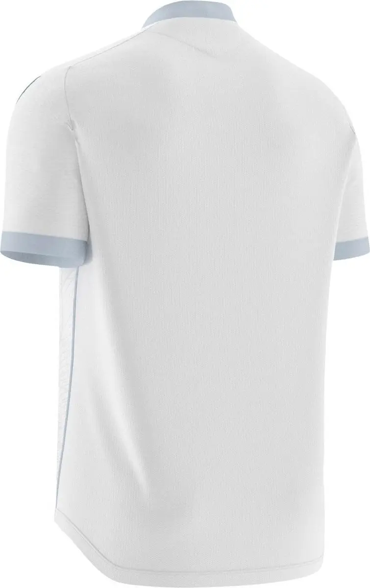 Macron Wyvern Eco Shirt Korte Mouw Heren - S - Wit/Zwart