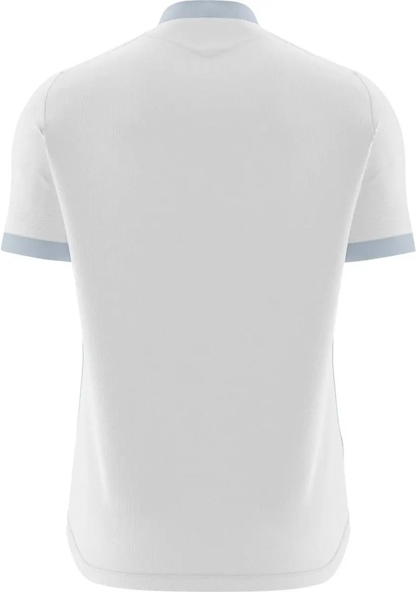Macron Wyvern Eco Shirt Korte Mouw Heren - S - Wit/Zwart
