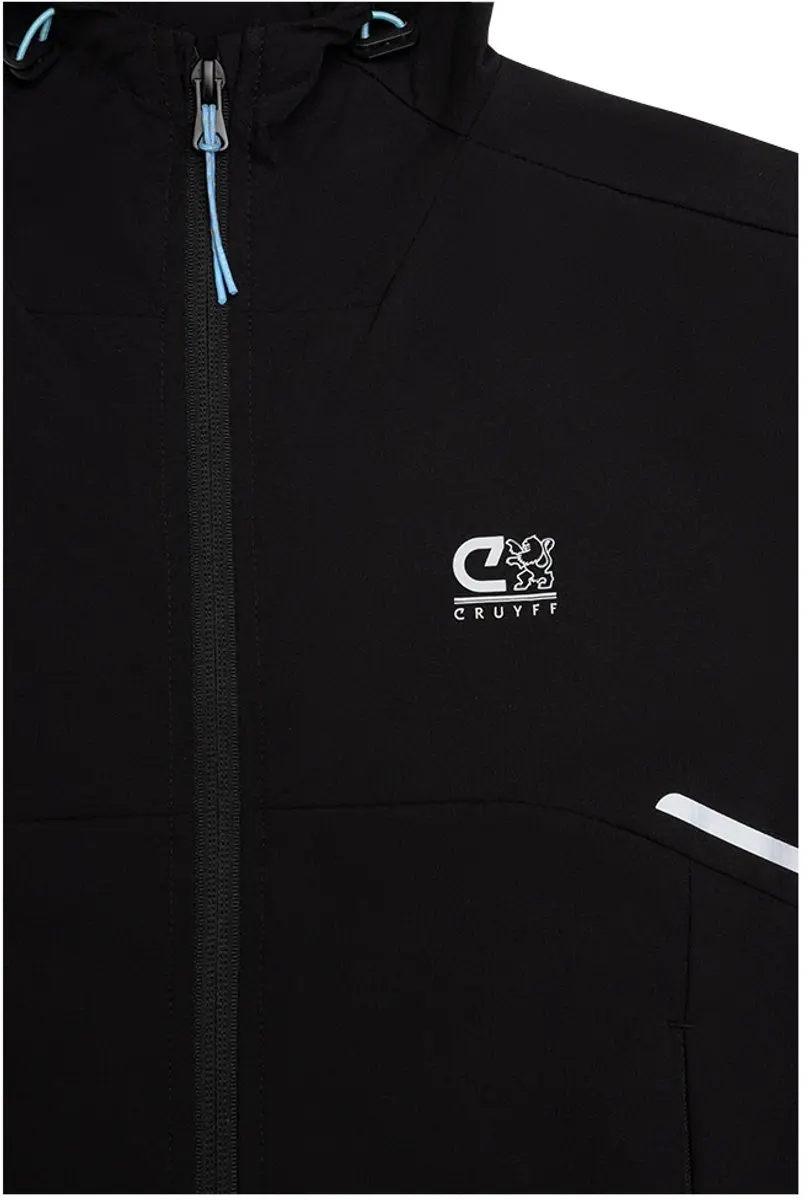 Cruyff Trainingsjack Kids 152 - Zwart