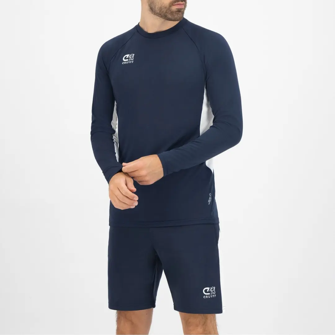 Cruyff Turn Tech LS Shirt Heren - Maat S