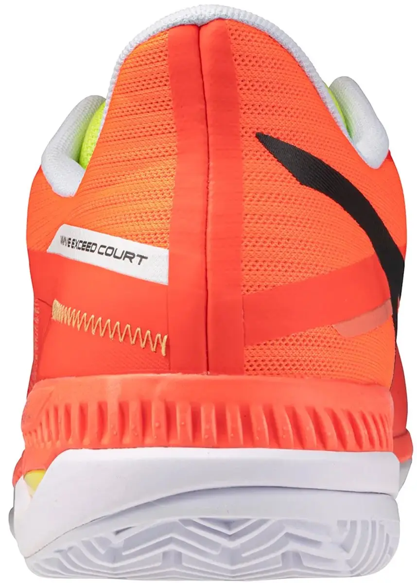 Mizuno Wave Exceed Court Schoenen 42.5 - Lava Orange