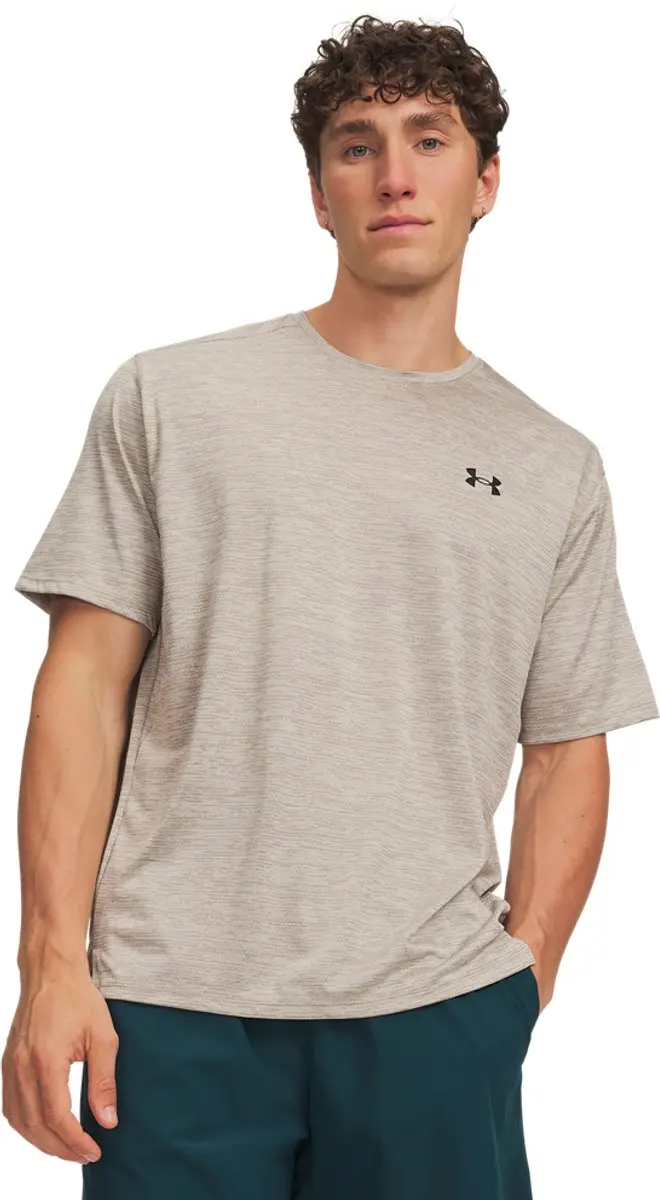 Under Armour UA Tech Vent SS-BRN Heren Sportshirt M