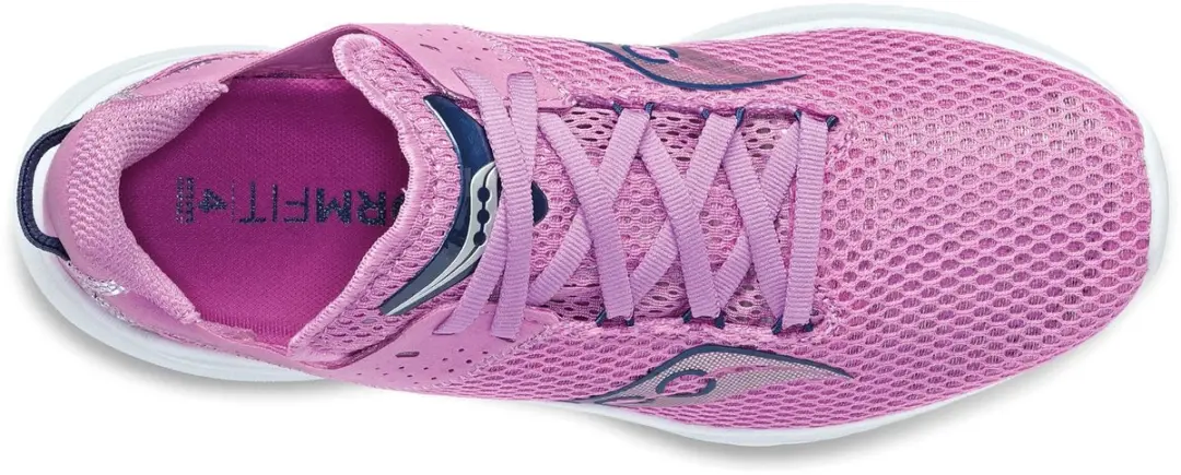 Saucony Kinvara 14 Hardloopschoenen Dames 37 - Wit/Roz