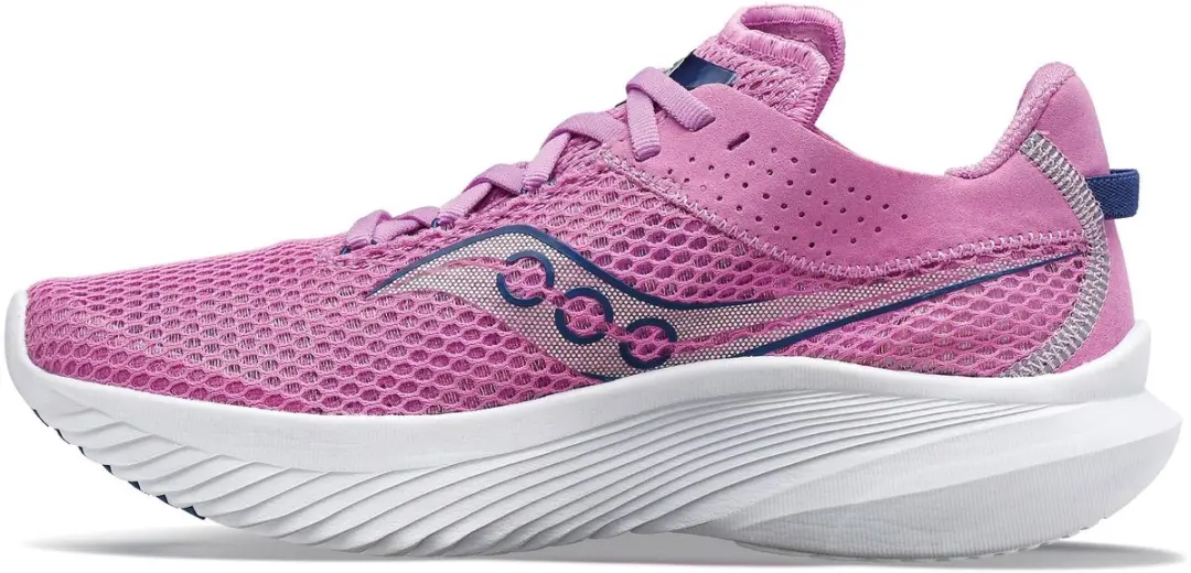 Saucony Kinvara 14 Hardloopschoenen Dames 37 - Wit/Roz