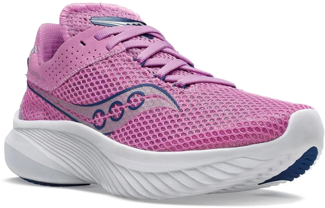 Saucony Kinvara 14 Hardloopschoenen Dames 37 - Wit/Roz